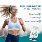 Mitochondrial Support Complex – Energy, Focus & Brain Clarity Support – CoQ10, PQQ, Acetyl-L-Carnitine – Cellular Energy & Stress Support Supplement - 120 Capsules