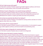 Pink Stork Lactation Probiotic - 30 Billion CFUs Multi Strain Postnatal Probiotics for Breastfeeding Women - Support Breast Milk & Gut Health, Postpartum Essentials, 30 Capsules