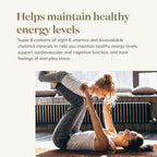 Young Living Super B Tablets, 60-Count Bottle | B Vitamins & Minerals | Supports Healthy Energy Levels | Keto-Friendly | Natural Folate Source | Contains Calcium, Magnesium, and Vitamin B6