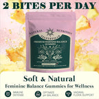 Vaginal Probiotic Gummies - Pineapple Probiotic Gummies for Women Vaginal Health Support, Sugar Free Vegan Womens Vitamins with Vitamin C, pH Balance for Women, 60 Gummies 30 Day Supply