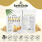 Yellow Maca Root Powder, Natural Superfood, Helps with Energy, Weight, and Women's Fertility - Vegan - 1 Pound (Pack of 1)