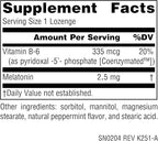 Source Naturals Melatonin, Helps Promote Sleep* - 2.5 mg - 240 Vegan Peppermint Flavored Lozenges