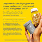 Ritual Prenatal Multivitamin For Women - Key Essential Vitamins and Minerals To Support Mom and Baby During Pregnancy* - Folate, Choline, Omega-3 DHA, Iron - Vegan - Citrus - 60 Capsules - 30 Servings