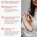 Lycopene Supplement Capsules 500mg – Tomato Fruit Powder with Natural Lycopene for Antioxidant & Daily Wellness Support | Gluten Free, Non-GMO Lycopene Supplements for Men