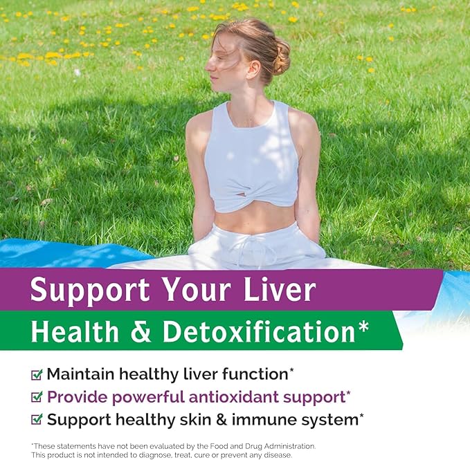 Innate Vitality Organic Milk Thistle Supplement, 300mg Extract, 80% Silymarin Flavonoids, Liver Health, Detox & Cleansing, Made in USA, Non-GMO, 120 Veggie Capsules