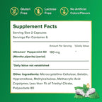 IBgard Gut Health Supplement, Peppermint Oil Capsules for Abdominal Comfort, 12 Capsules