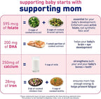 Enfamom Prenatal Vitamin Supplement for Pregnant and Lactating Women from Enfamil, 30 Softgels, Omega-3 DHA + Folate + Calcium