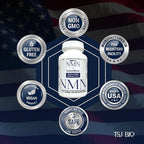 NMN + Pterostilbene Dietary Supplement (60 Caps)