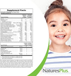 NaturesPlus Animal Parade Children's Chewable Multivitamin - 180 Animal-Shaped Tablets - Natural Assorted Flavors - Vegetarian, Gluten Free - 90 Servings