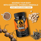 BLUE VIBE Primal Storm Maximum Strength Performance Supplement, PrimalStorm Maximum Strength Daily Overall Health Management Support Supplement, Primal Storm Premium Support (2 Pack - 120 Capsules)