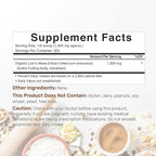 DEAL SUPPLEMENT Organic Lions Mane Mushroom Powder Supplement, 1,500mg Per Serving, 1lb – Active Fruiting Body & Mycelium Extract – Natural Brain Nootropic & Immune System Booster – Non-GMO