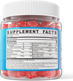 Potassium Citrate 1000mg Gummies, Potassium Magnesium Supplement + Calcium, Zinc, Sodium, Vitamin B6, B12, Support Leg Cramps, Electrolyte Balance, Body Performance, Energy Boost, Sugar Free, 60 Cts