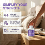 Auvra NMN 10 in 1 Capsules - 1000mg Per Serving, Cellular Energy & Daily Vitality Supplement with NAD+, TMG & Nutrient Blend, Wellness Support Capsules, Dietary Supplement - 120 Capsules