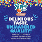 Dippin' Dots Chewable Melatonin 10mg – Melatonin 10 mg Tablets for Adults – Sugar Free – Strawberry Sunset Creme Flavor – Restful Sleep Support Supplement – Kosher, Gluten Free, Vegetarian (100 Count)