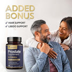 Prostate Health Supplements for Men - 3X Strength with Saw Palmetto Blend Stinging Nettle Root & Pumpkin Seed Support Complex - Supports Bathroom Trips Prostate & Urinary Health - 120 Capsules