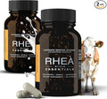 Rhea Bovine Colostrum Supplement for Women, Colostrum Capsules for Gut Health, Digestion, Bloating, Beauty, Immune Support, Bovine Colostrum for Humans, Colostrum Pills (120caps)