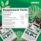 UMZU Sensolin GLP-1 Support Supplement – 30 Day Supply – with Dihydroberberine, Ceylon Cinnamon, Chromium & Biotin – Supports Metabolic Function, Focus & Energy Balance