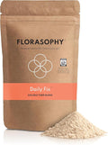 Daily Fix Organic Soluble Fiber Supplement for Digestive Gut Health, Gluten Free Vegan Soluble Prebiotic Powder, One Month Supply
