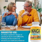 NEW AGE Ashwagandha Maca Root Fenugreek Supplement with Tongkat Ali Ginseng - Support Health - Made in USA - 120 Count