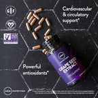 MRM Nutrition Grape Seed Extract | Circulation | Antioxidants | Anti-agning | Gluten Free + Vegan | 100 Servings