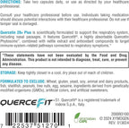 XYMOGEN Quercetin 20× Plus - Quercetin Phytosome Supplement for Immune & Respiratory Support - with Vitamin C & Nettle Leaf - 120 Capsules