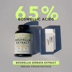 AMANDEAN Boswellia Serrata Extract. 500mg 120 Veggie Capsules. 65% Boswellic Acids with AKBA. Indian Frankincense Inflammation Supplement. Joint Health Support. (Packaging May Vary)
