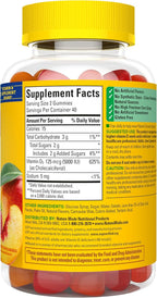 Nature Made Vitamin D3 5000 IU Per Serving Gummies Extra Strength, Bone and Immune Health Support, 80 Vitamin D Gummies for Adults, 40 Day Supply