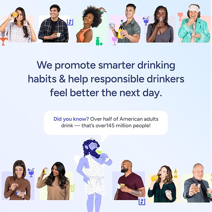 Cheers Restore | Supplement with DHM + L-Cysteine | Feel Better After Drinking & Support Your Liver | 24 Doses | Dihydromyricetin, Cysteine, Milk Thistle, Prickly Pear, B-Vitamins, Ginger