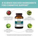 Himalaya Memory & Focus Herbal Supplement - Supports Cognitive Function, Attention, Vegan - 60 Capsules