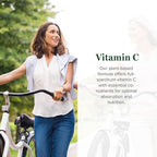 Global Healing Center USDA Organic Vitamin C Supplement Drops 180mg, Liquid Vitamin C Plant-Based Antioxidant Supplement, Supports Immune System - Vitamina C - Natural Energy for Men and Women (2 Oz)