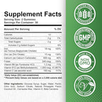 Iron Gummies with Zinc, Calcium, Vitamin C, B6 & B12 | Iron Supplement for Women, Men & Kids | Supports Anemia & Deficiency, Blood Builder & Cell Formation | Chewable Pineapple Flavor | 60 Gummies