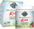 Garden of Life Raw Probiotics Kids - 5 Billion CFU - Whole Food Probiotic for Gut Health & Immune Support - for Children Ages 1 Year & Older - 60 Servings