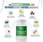 Thermogenic Fat Burner Brazilian Lean Weight Loss Vitamins, Dr Vitamin Waist Trimmer & Supplements for Bloating (1 Bottle, 30 Capsules)