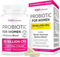 Probiotics for Women | 50 Billion CFU for Vaginal, pH Balance & Digestive Health Support | Female Probiotics with Prebiotics & Hormone Balance Blend | Third-Party Tested, Vegan & Gluten-Free | 30 Ct
