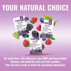 Ener-C Sugar Free Multivitamin Drink Mix - Vitamin Powder for Water, Electrolytes Powder No Sugar, Hydration Boost Packets, Zero Sugar, Vitamin C & B12 Supplement Liquid Mix - Mixed Berry, 60 Count