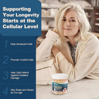 Liposomal Fisetin Complex Gummies - Healthy Aging & Cellular Renewal Support - 98% Purity Fisetin Supplement w/Trans-Resveratrol, Quercetin, Luteolin, Vitamin C & E, 1-A-Day, Vegan 120 Servings