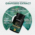 AMBROSIAL Grapeseed Capsules Pack of 1-120 Capsules