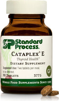 Standard Process Cataplex E - Thyroid Health Support with Antioxidant Vitamin E & Selenium - Endocrine Gland Health Support - Gluten-Free, Non-Dairy & Non-Soy - 90 Tablets (45 Servings)