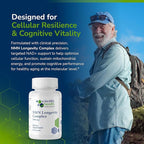 NMN Longevity Complex – Clinically Formulated NMN for NAD⁺ Production, Cellular Energy & Cognitive Vitality – Supports Mitochondrial Function & Healthy Aging – 500mg (2-Pack)