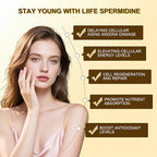 LIIFE Spermine Supplement for Women & Men（6-in-1 Formula）— 60 Vegan for Cellular Health, Anti-Aging & Energy* - Made in USA - 10MG Spermine Per Serving