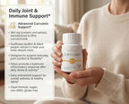 Curcumin Turmeric 360 mg per Serving, 120 Capsules with Black Pepper & Phytosome Extract | Joint & Cellular Support