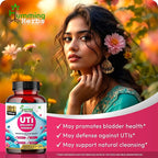 Humming Herbs D-Mannose & Cranberry Complex — with Hibiscus, Inulin Prebiotic & Probiotics (Lactobacillus rhamnosus & L. reuteri) — 120 Capsules (60 Days) — Urinary Tract Health Support