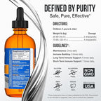 Sovereign Silver Kids Immune Support - Colloidal Silver, Bio-Active Silver Hydrosol, 10 ppm, Liquid Dropper, 4 Fl Oz, (118 mL)