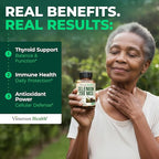 Selenium 200 mcg Capsules – High-Potency Selenium Supplement for Thyroid, Antioxidant & Immune Support – Highly Bioavailable L-Selenomethionine Essential Mineral Supplements – Vegan, 100 Capsules