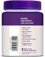 Natrol Kids Melatonin Gummies 1mg, Children's Melatonin for Restful Sleep, 60 Raspberry-Flavored Sleep Gummies, 60 Day Supply