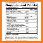 Vitamin World Digest-13 Multi-Enzyme, 1010mg Digestive Enzymes Blend with Amylase, Bromelain, Papain & Lipase for Digestion and Absorption, Digestive Enzymes for Bloating & Gas, 120 Caplets