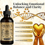 ORMUS Gold Oil PINEAL Gland - Liquid Gold Organic, Enhance Cellular Health, Increased Energy & Vital Force, Cleanse Your pineal Gland | 4oz