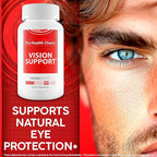 Pro Health Charm Vision Support - Improved Formula - Our Best Vision Pills For Eyes - Eye Vitamins For Vision Focus - Natural Vision Pills Eye Supplements For Adults 50 Blurry Vision Improvement Pills