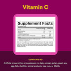 Natural Factors - Vitamin C 500mg, 100% Natural Fruit Chew, Mixed Fruit, 180 Chewable Wafers