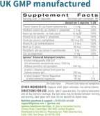 Igennus High Strength Ashwagandha KSM-66 Stress Relief Complex, L-Theanine & Magnesium & Root Extract Adaptogens, Methylated B Vitamins, Calm & Sleep Support, Clean Label, 180 Fast Acting Capsules